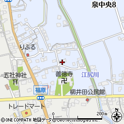 青い林檎泉店周辺の地図