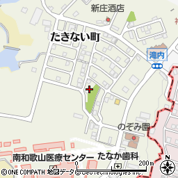 和歌山県田辺市たきない町18周辺の地図