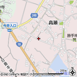 福岡県行橋市高瀬340周辺の地図