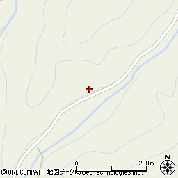 愛媛県上浮穴郡久万高原町前組387周辺の地図