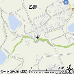 福岡県宮若市乙野414周辺の地図