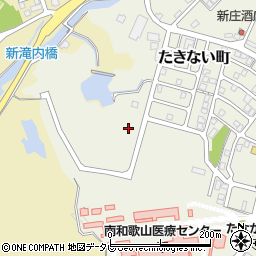 和歌山県田辺市たきない町32周辺の地図