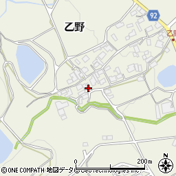 福岡県宮若市乙野174周辺の地図