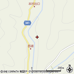 愛媛県上浮穴郡久万高原町前組2970周辺の地図
