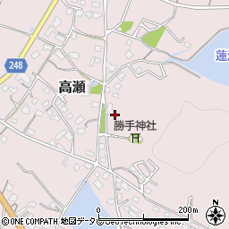 福岡県行橋市高瀬444周辺の地図