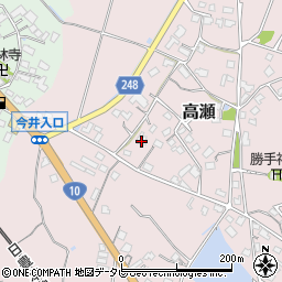福岡県行橋市高瀬346周辺の地図