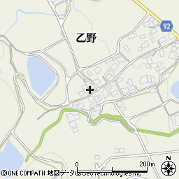 福岡県宮若市乙野434周辺の地図