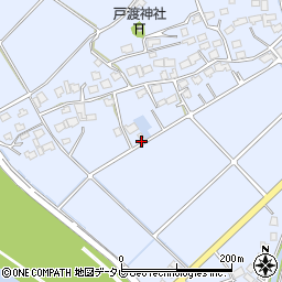 福岡県田川郡福智町上野581-8周辺の地図
