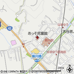 上富田町立児童福祉施設あっそ児童館周辺の地図