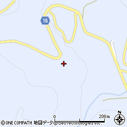 高知県土佐郡土佐町地蔵寺693周辺の地図