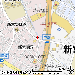 株式会社ナイキ九州支店周辺の地図