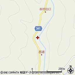 愛媛県上浮穴郡久万高原町前組2977周辺の地図