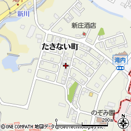 和歌山県田辺市たきない町14周辺の地図