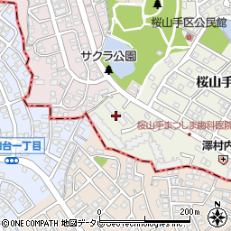 ドミトリー福岡周辺の地図