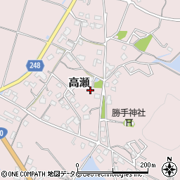 福岡県行橋市高瀬387周辺の地図