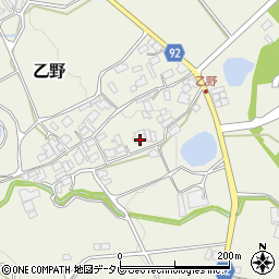 福岡県宮若市乙野491周辺の地図
