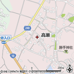 福岡県行橋市高瀬366周辺の地図