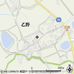 福岡県宮若市乙野445周辺の地図