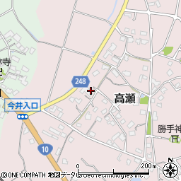 福岡県行橋市高瀬355周辺の地図