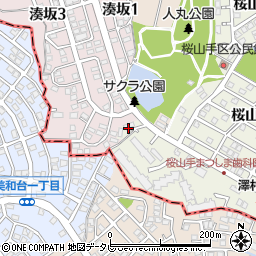 コリーヌ湊坂Ａ周辺の地図