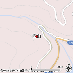 和歌山県田辺市向山周辺の地図