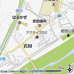 和歌山県西牟婁郡上富田町岩田1533-1周辺の地図