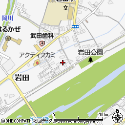 和歌山県西牟婁郡上富田町岩田1553周辺の地図