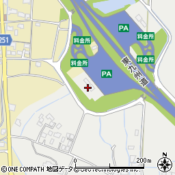 セブンイレブン東九州道今川ＰＡ上り店周辺の地図