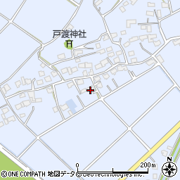 福岡県田川郡福智町上野583-2周辺の地図