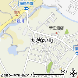 和歌山県田辺市たきない町9周辺の地図