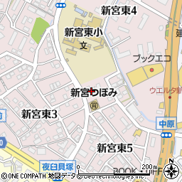 アーサー新宮グランヒルズ周辺の地図