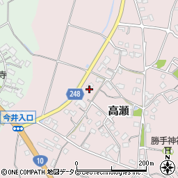 福岡県行橋市高瀬792周辺の地図