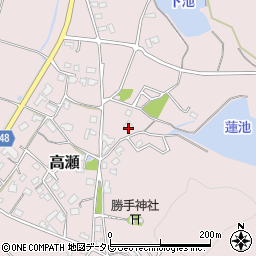 福岡県行橋市高瀬417周辺の地図