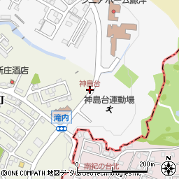 神島台周辺の地図