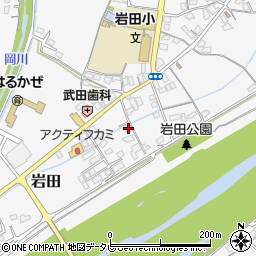 和歌山県西牟婁郡上富田町岩田1552周辺の地図