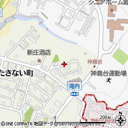 和歌山県田辺市たきない町4周辺の地図