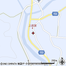 愛媛県上浮穴郡久万高原町直瀬2872周辺の地図