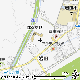 和歌山県西牟婁郡上富田町岩田1698周辺の地図