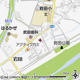 和歌山県西牟婁郡上富田町岩田1548周辺の地図