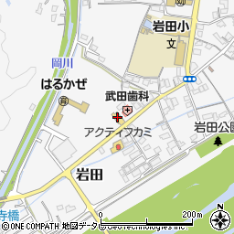 和歌山県西牟婁郡上富田町岩田1649周辺の地図