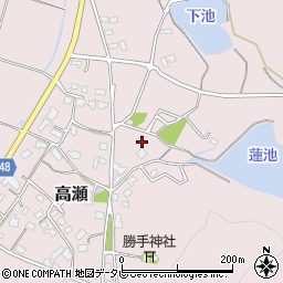 福岡県行橋市高瀬416周辺の地図