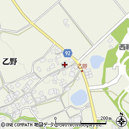 福岡県宮若市乙野462周辺の地図