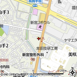 ホンダカーズ福岡オートテラス新宮周辺の地図