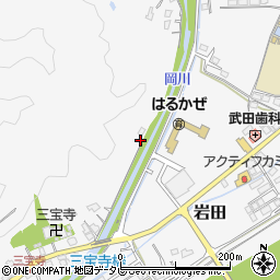 和歌山県西牟婁郡上富田町岩田1703-2周辺の地図