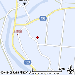 愛媛県上浮穴郡久万高原町直瀬2970周辺の地図