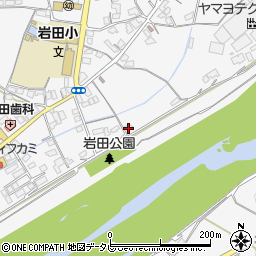 和歌山県西牟婁郡上富田町岩田1584周辺の地図