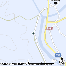 愛媛県上浮穴郡久万高原町直瀬3391周辺の地図