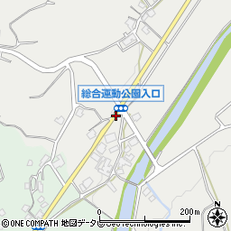 下脇田周辺の地図