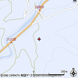 高知県土佐郡土佐町地蔵寺1257周辺の地図