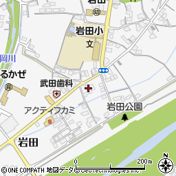 和歌山県西牟婁郡上富田町岩田1562-10周辺の地図